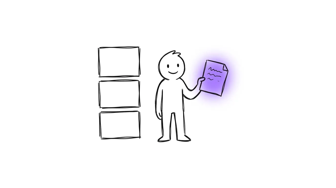 A calendar with three calls stacked back to back and a calm figure holding one sheet